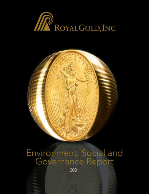 Cover 2021 ESG Report